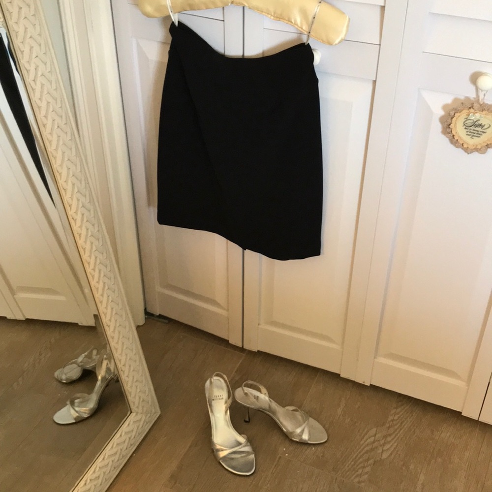 Boston Proper black pencil skirt